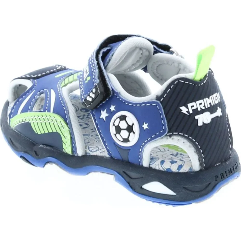 Primigi Blue and Lime Green Boys Sandal Sneaker